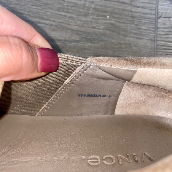 Vince Warren slip on suede sneaker - Picture 4 of 5